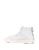 leather high top trainers