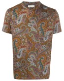 paisley print T-shirt