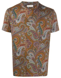 paisley print T-shirt