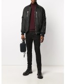 distressed low-rise skinny jeans