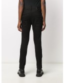 distressed low-rise skinny jeans