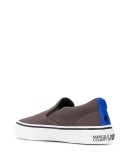 wings-print slip-on sneakers