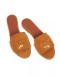 Loro Piana Summer Charms Suede Slides